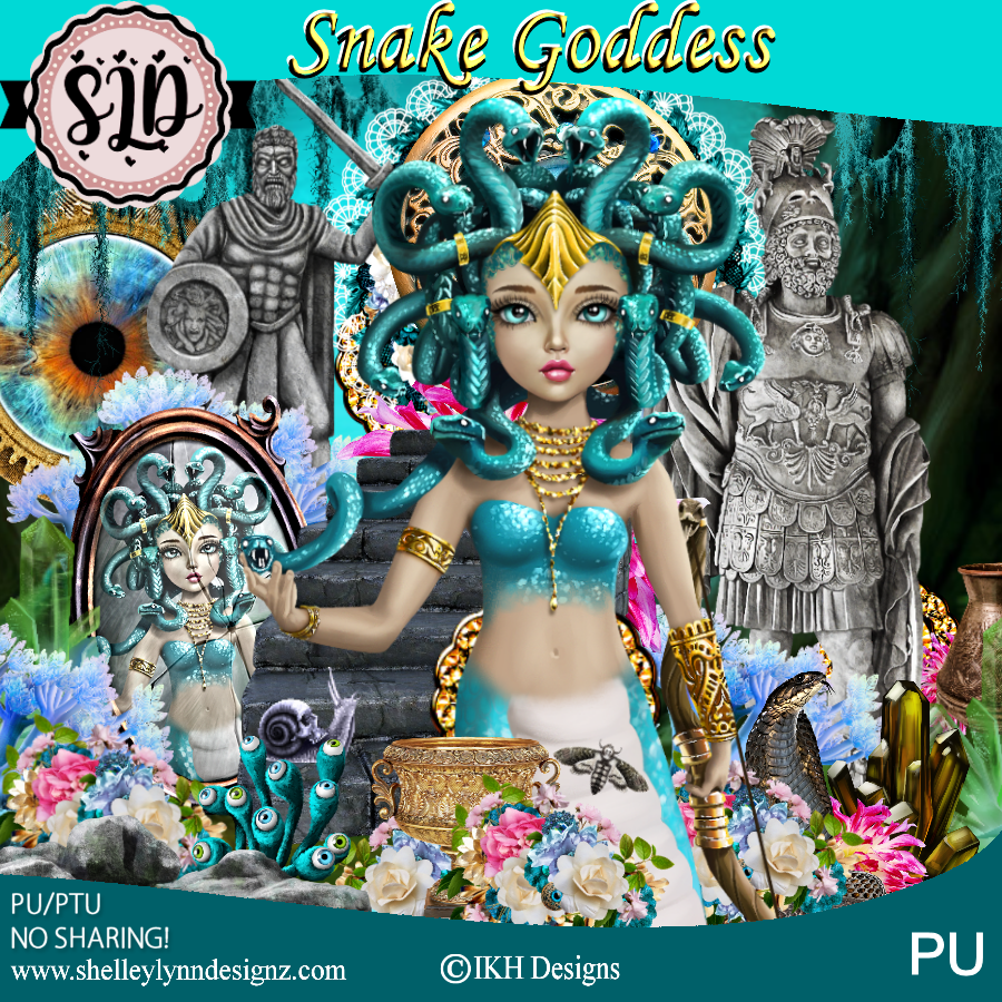 Snake Goddess - Click Image to Close